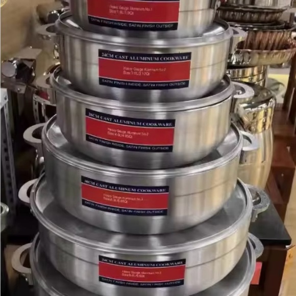 Aluminum Cookware Set - Silver - Picture 5 of 7